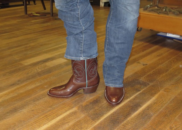 First boots, first time to wear them