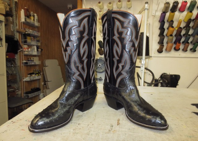 Completed boots