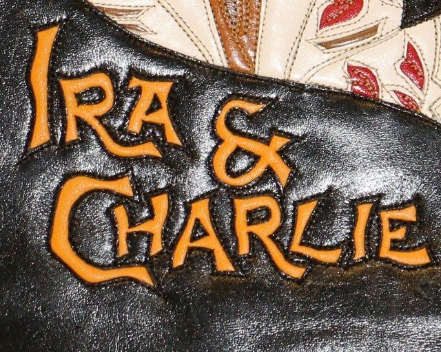 Ira and Charlie font