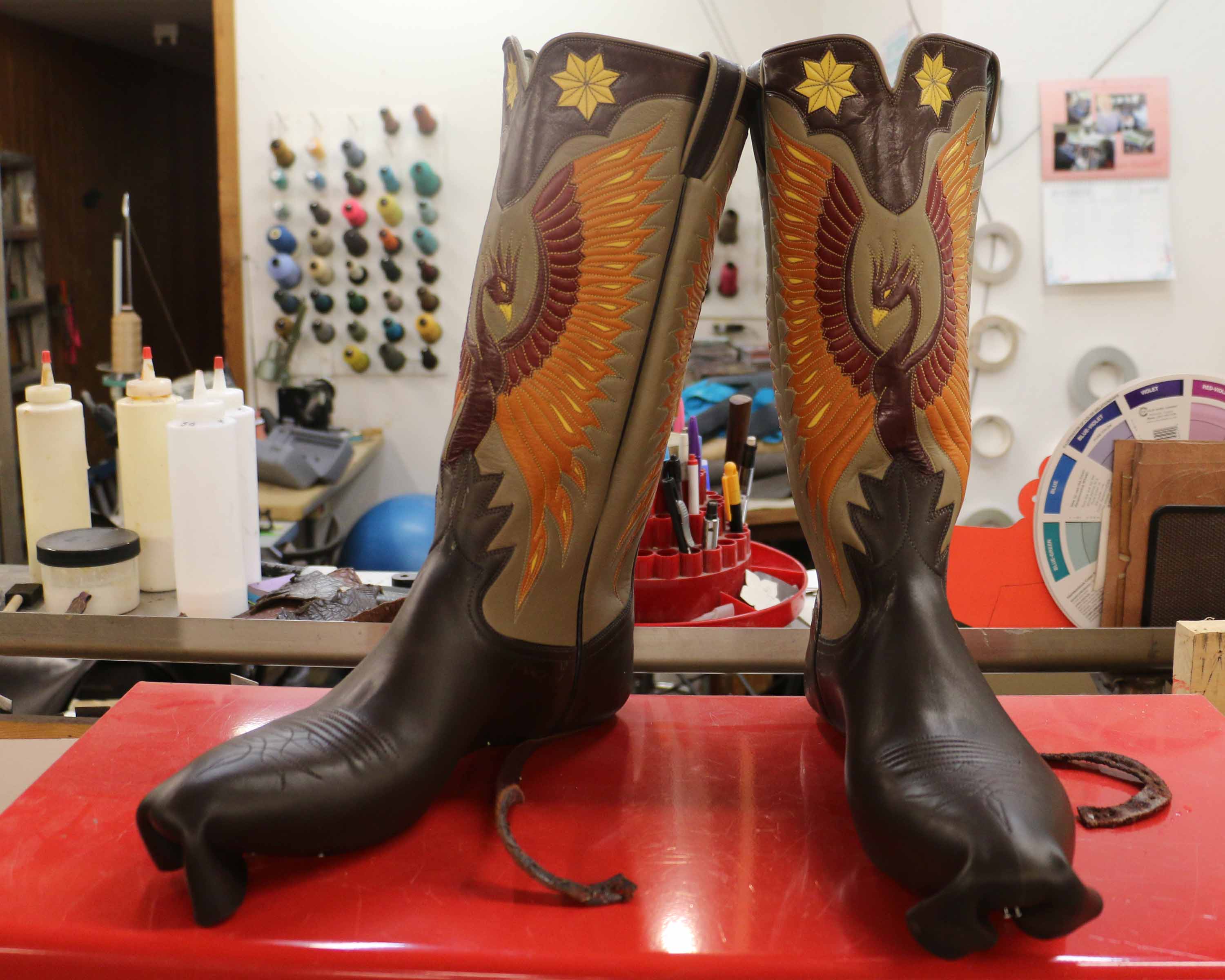 Progress (finally) | Lisa Sorrell, cowboy boot maker